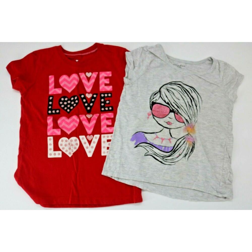 Maggie & Zoe Bundle Lot of 2 girl’s t-shirt kid’s youth size 6/6X